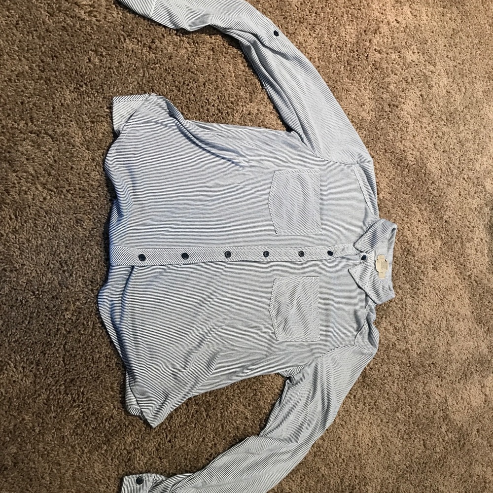 Passport Button Down Shirt